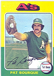 1975 Topps Mini Baseball Cards      502     Pat Bourque
